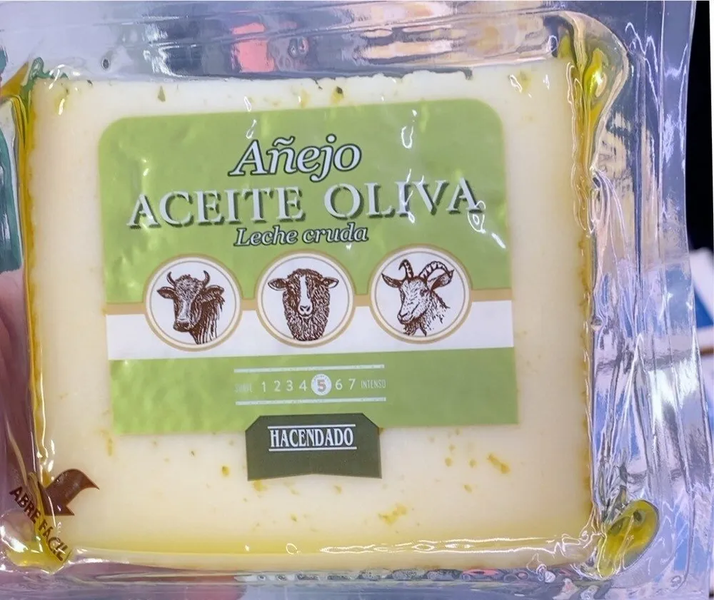 Añejo en aceite de oliva queso