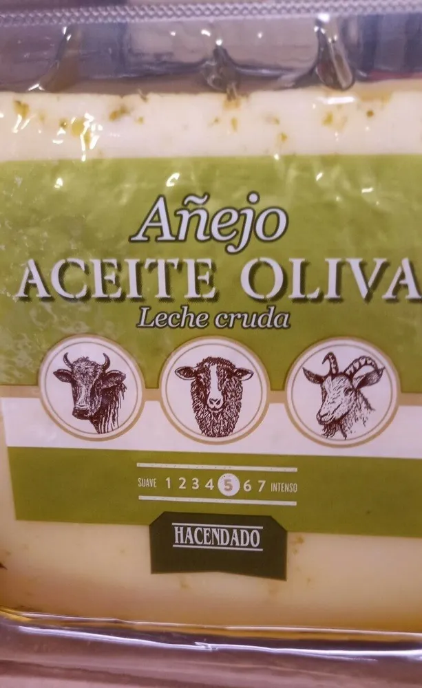Queso Añejo aceite de oliva