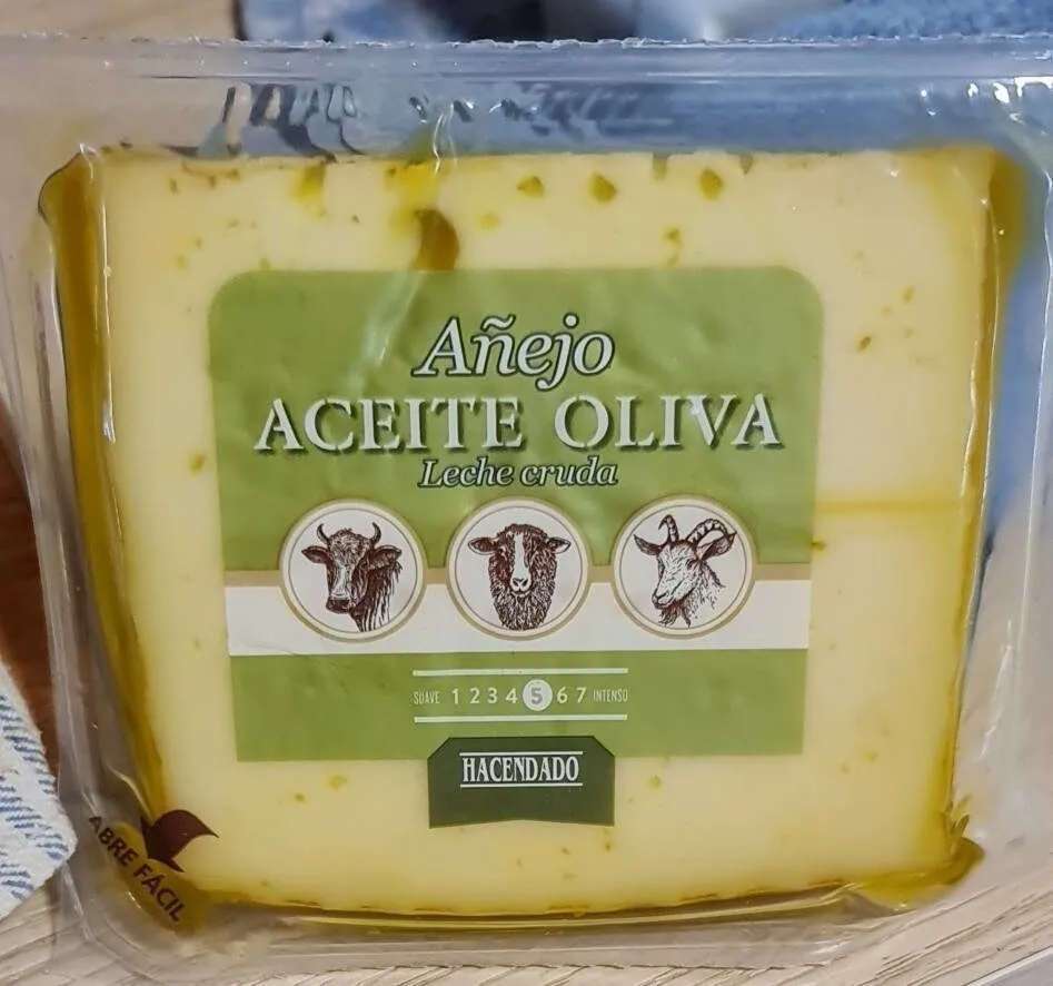 Queso añejo aceite de oliva Viejo