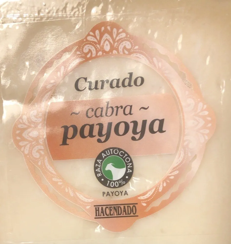 Queso curado cabra payoya