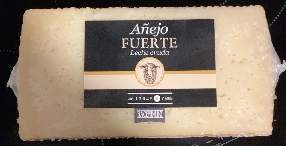 Queso de oveja añejo fuerte