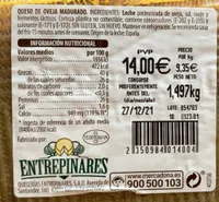 Queso de oveja madurado