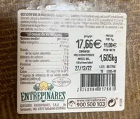 Queso de oveja madurado
