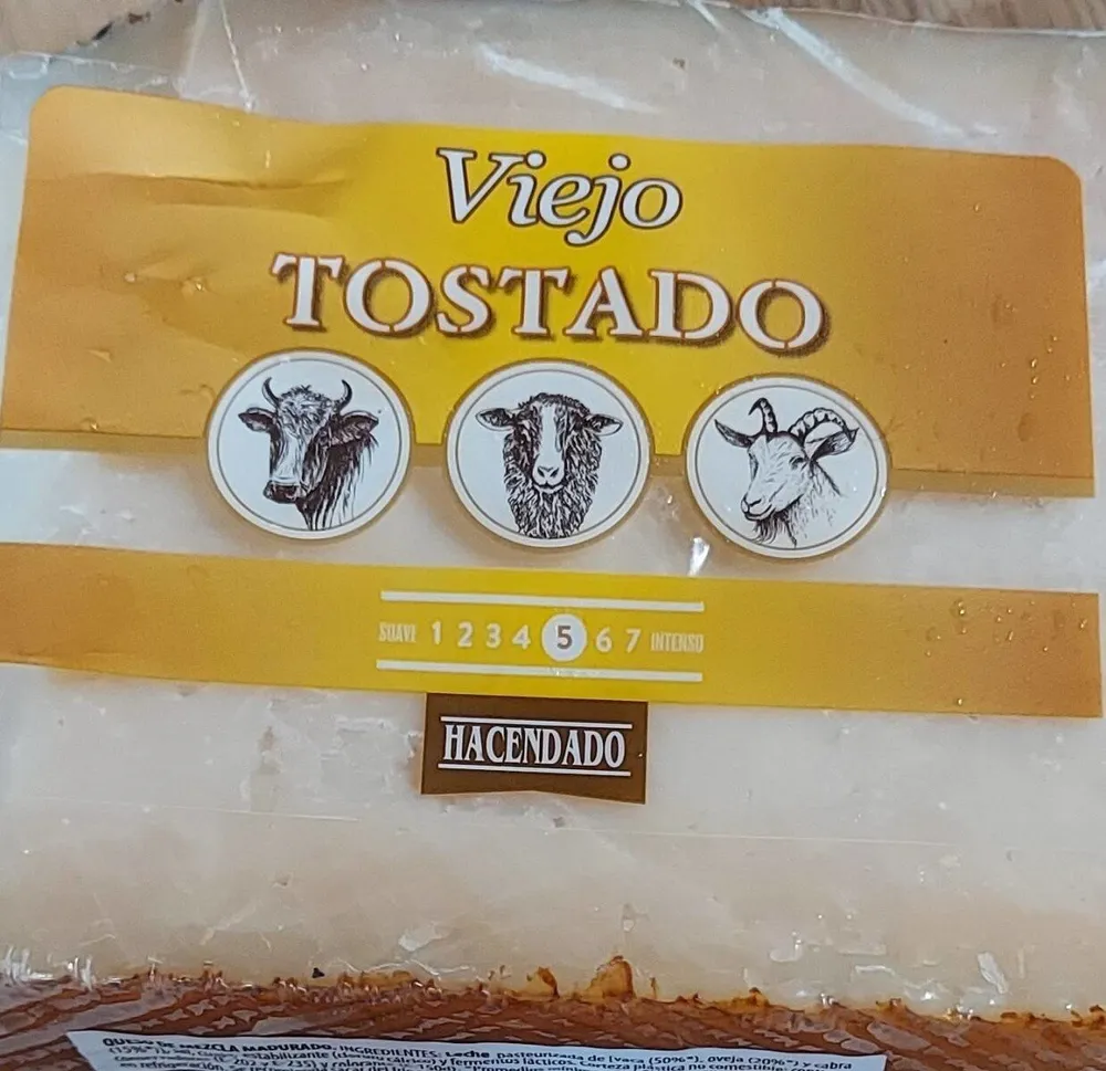 Queso de mezcla madurado
