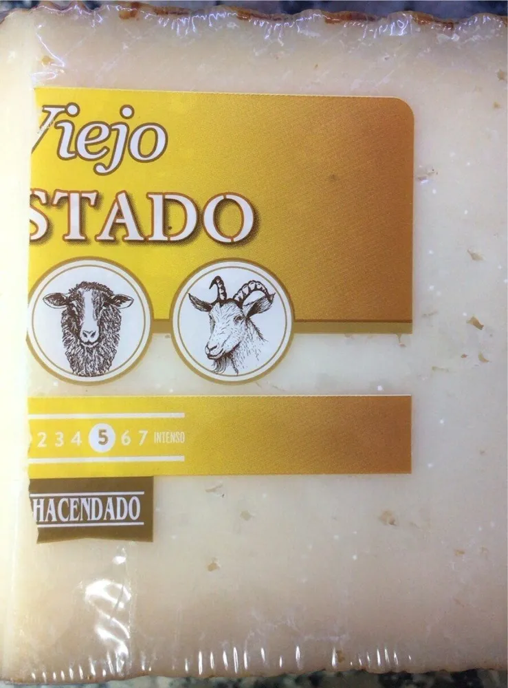 Queso viejo tostado