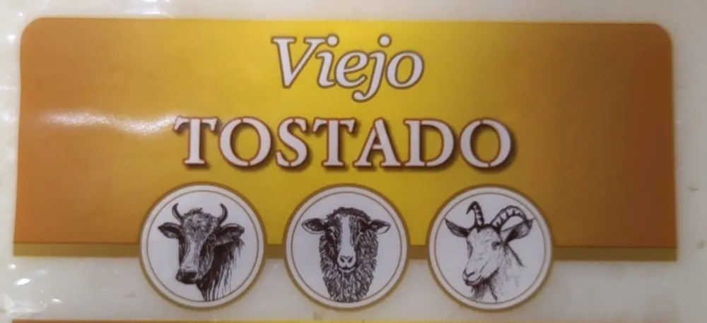 Queso viejo tostado
