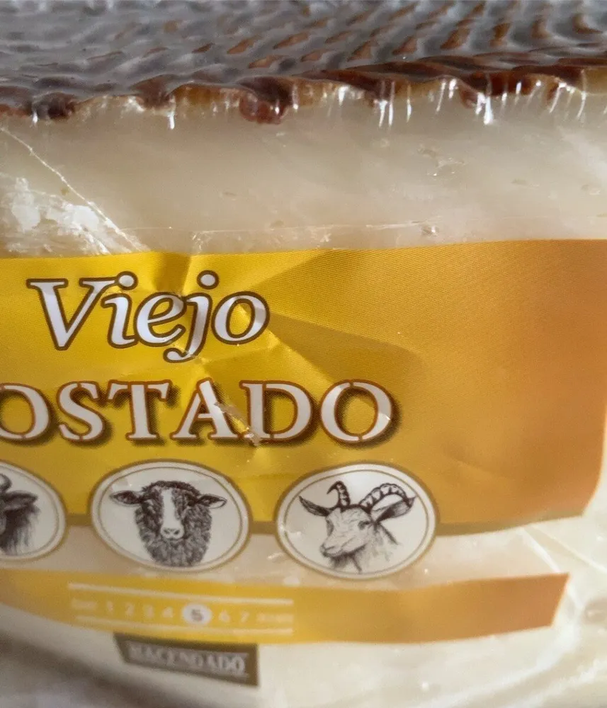 Queso viejo tostado