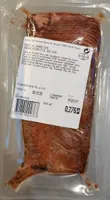 Magret de canard fumé tranché reconstitué sous vide