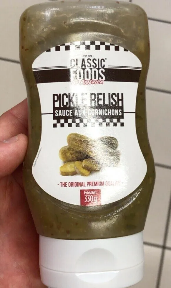 Pickle relish sauce