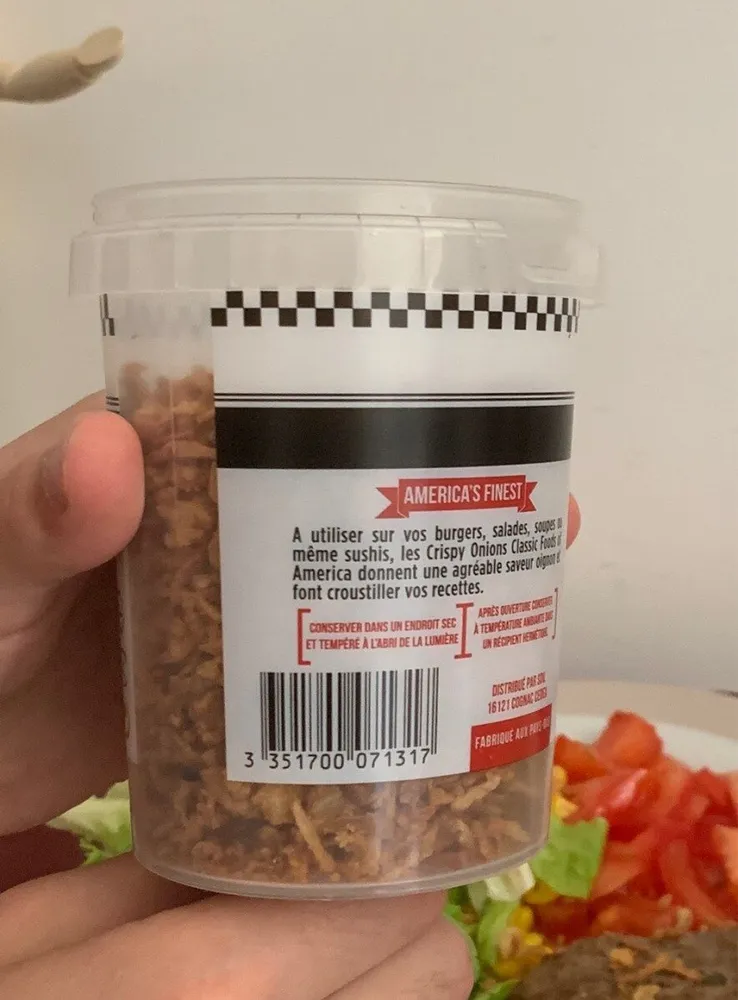 crispy onions