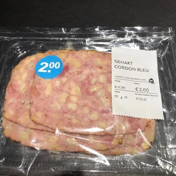 Gehakt cordon bleu
