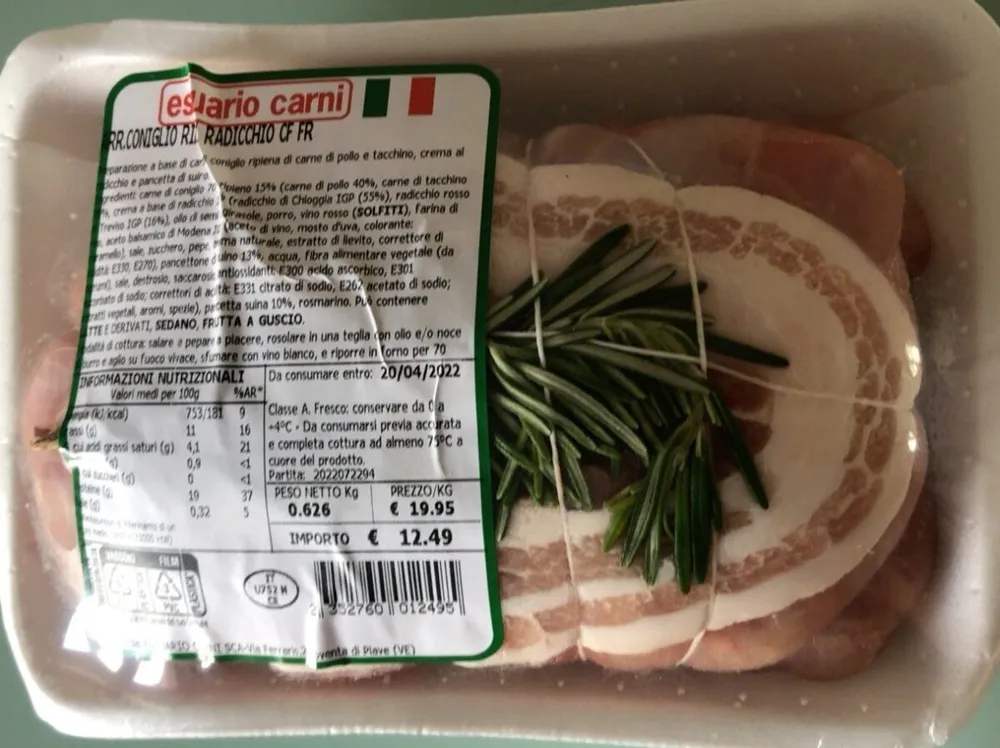 Arrotolato coniglio