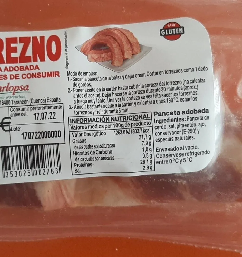 Torrezno Incarlopsa