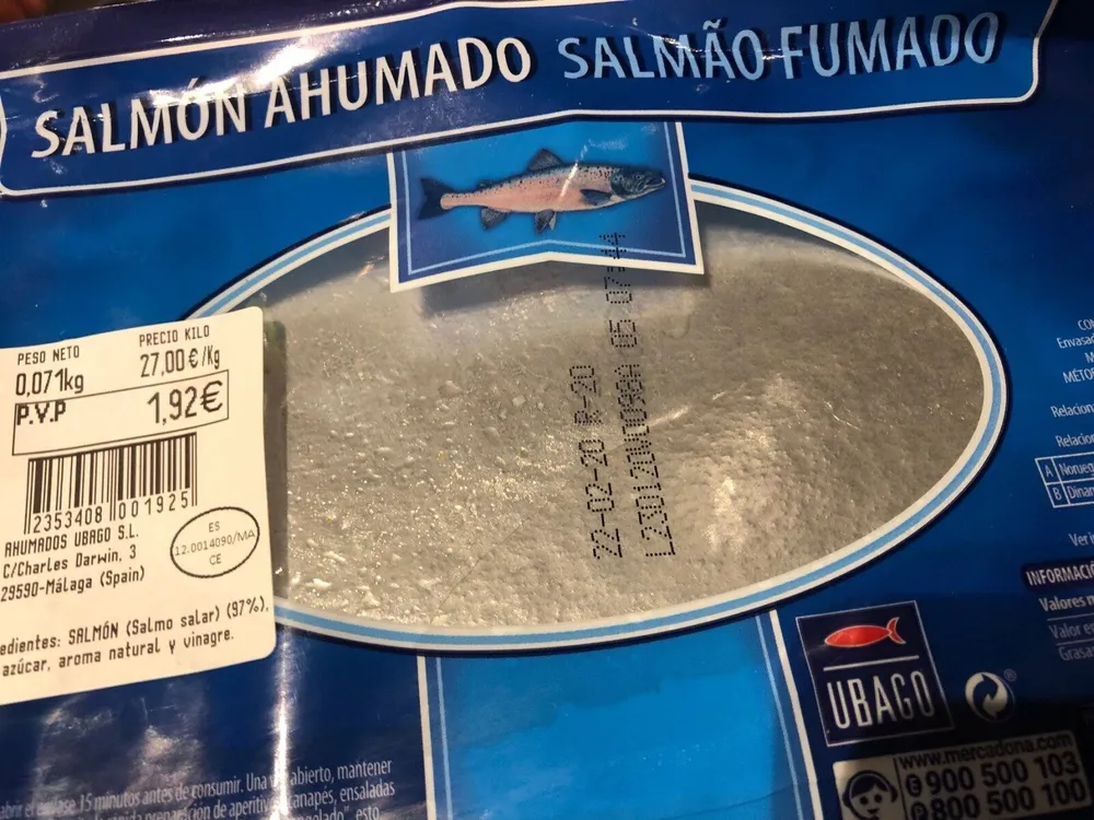 Salmón ahumado