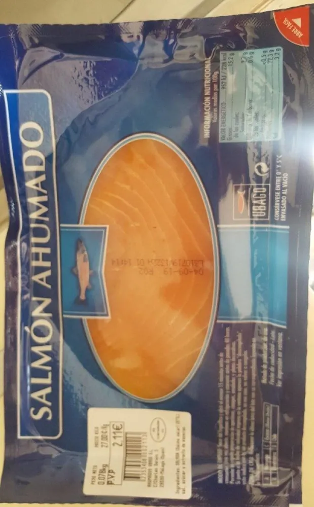 SALMÓN AHUMADO