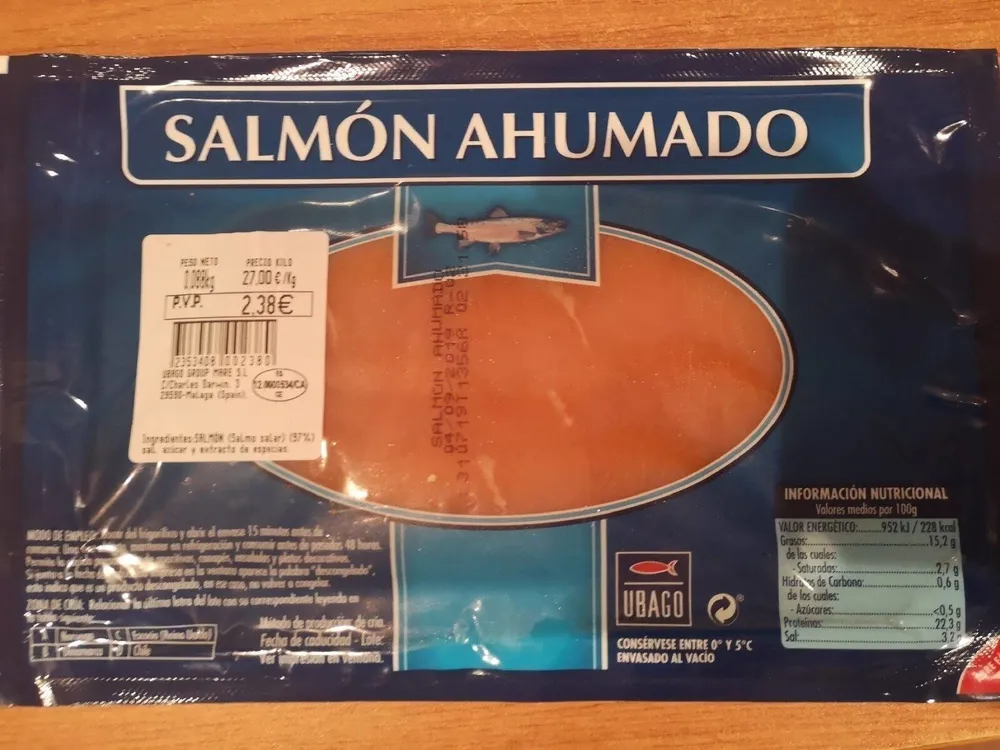 Salmón ahumado