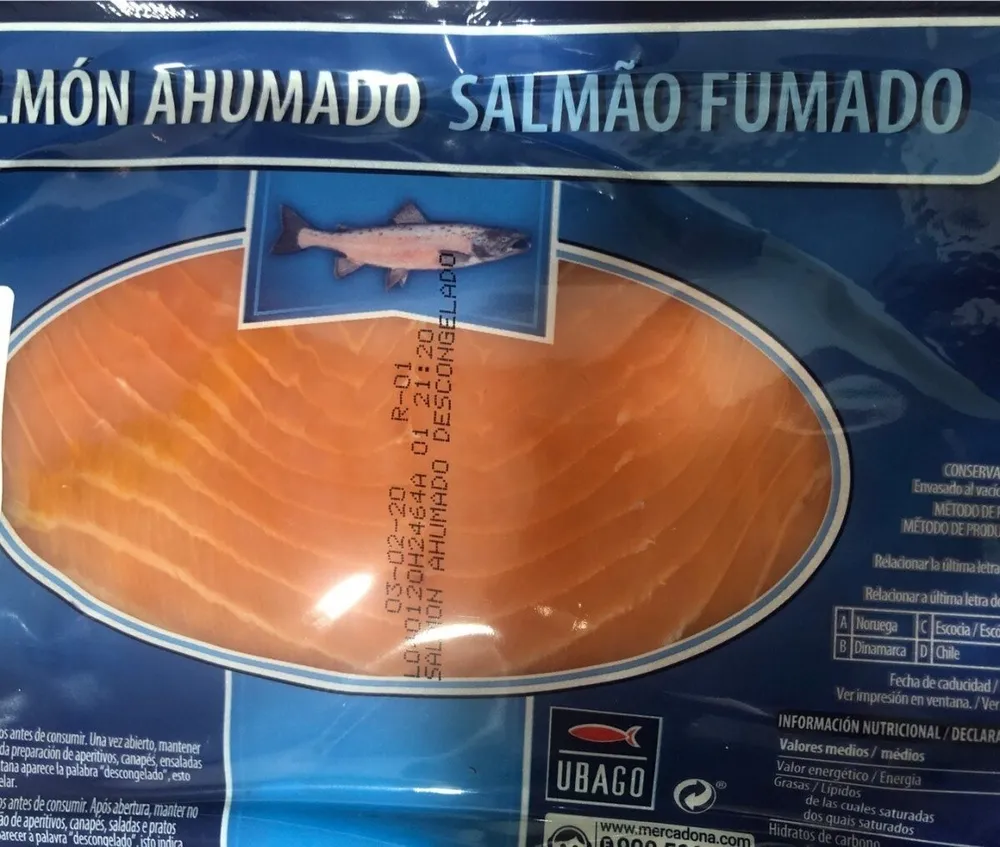 Salmon ahumado