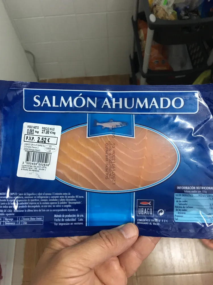 Salmón ahumado