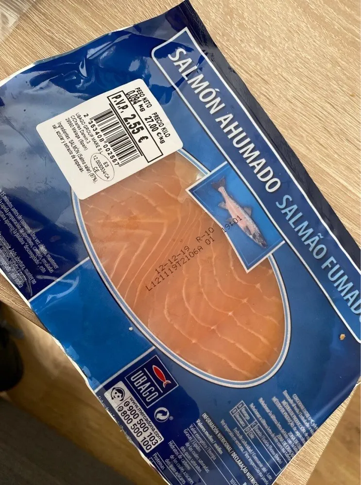 Salmon ahumado