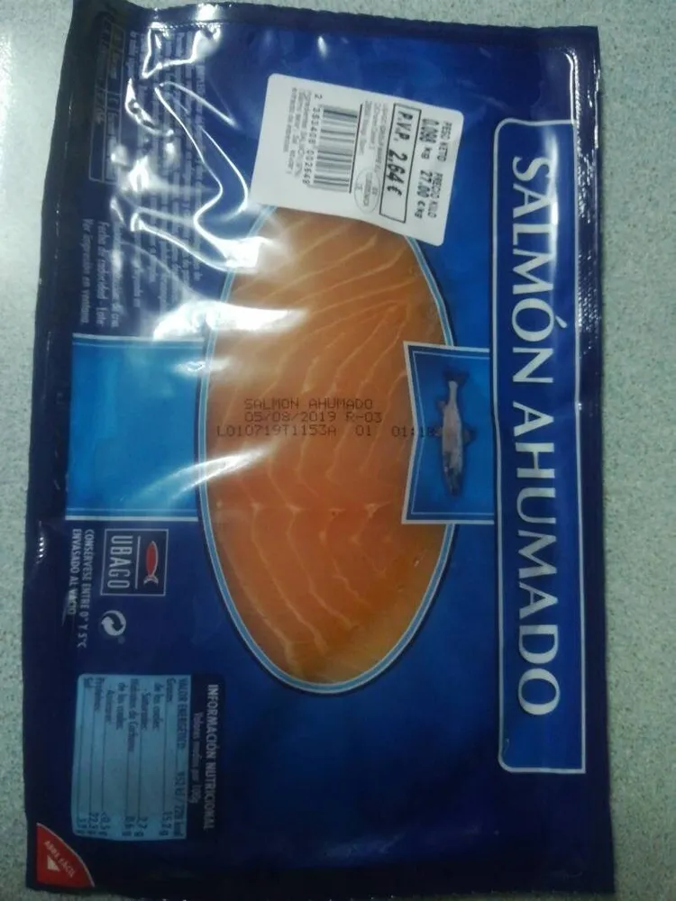 Salmon ahumado