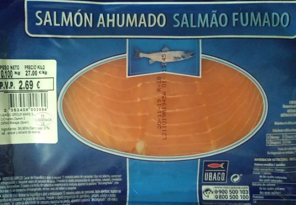Salmón ahumado