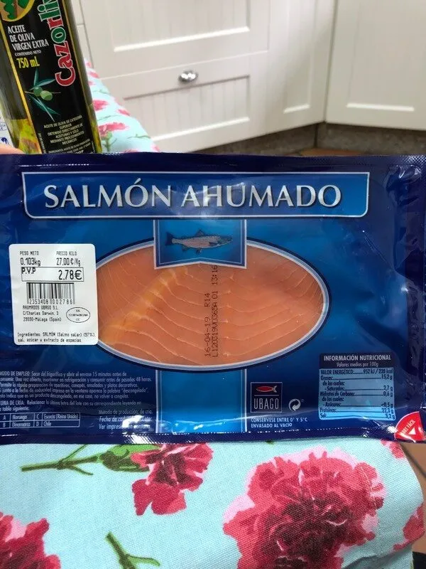 Salmón ahumado