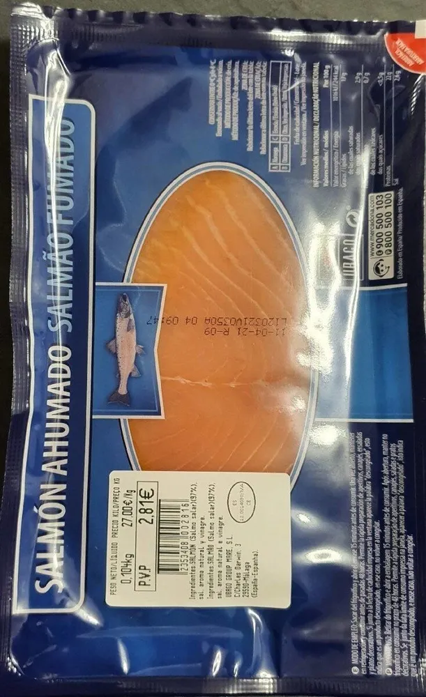 Salmón ahumado