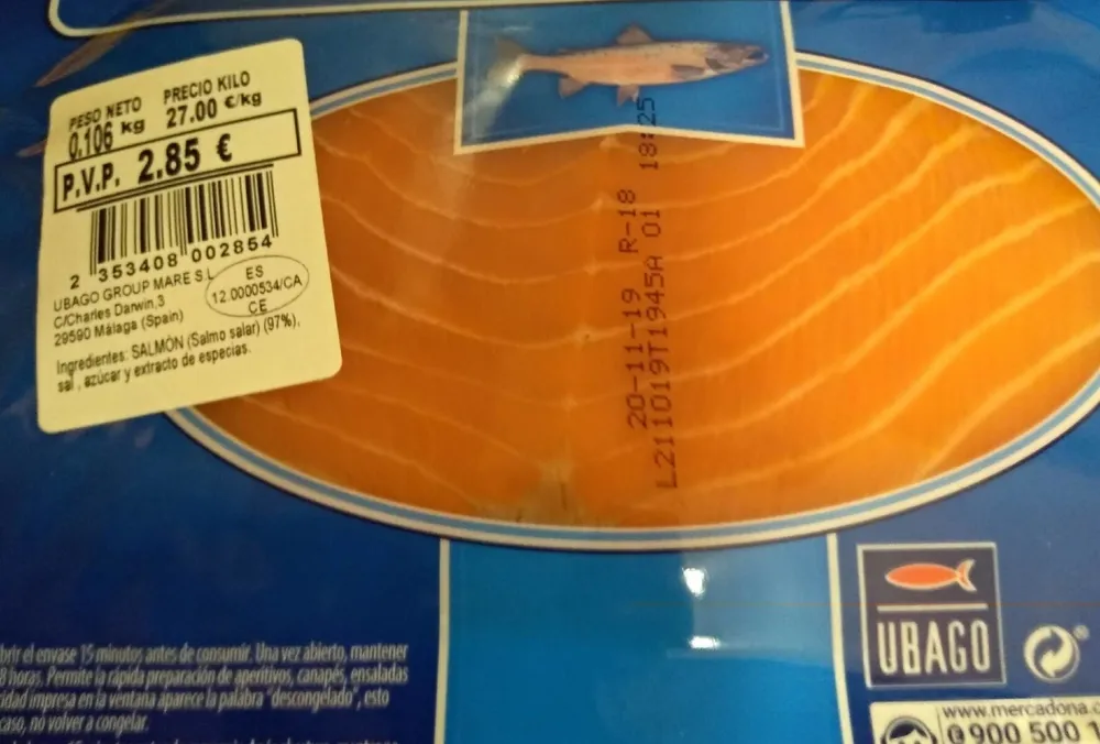 Salmón ahumado