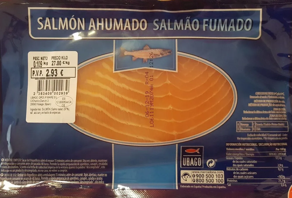 Salmón Ahumado