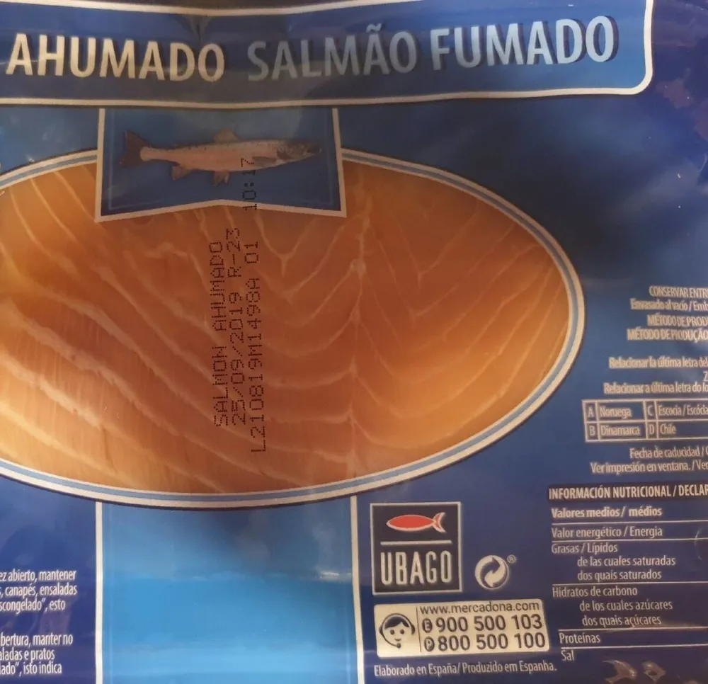 Salmon ahumado