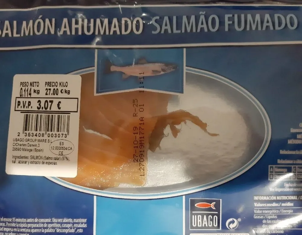 Salmón ahumado