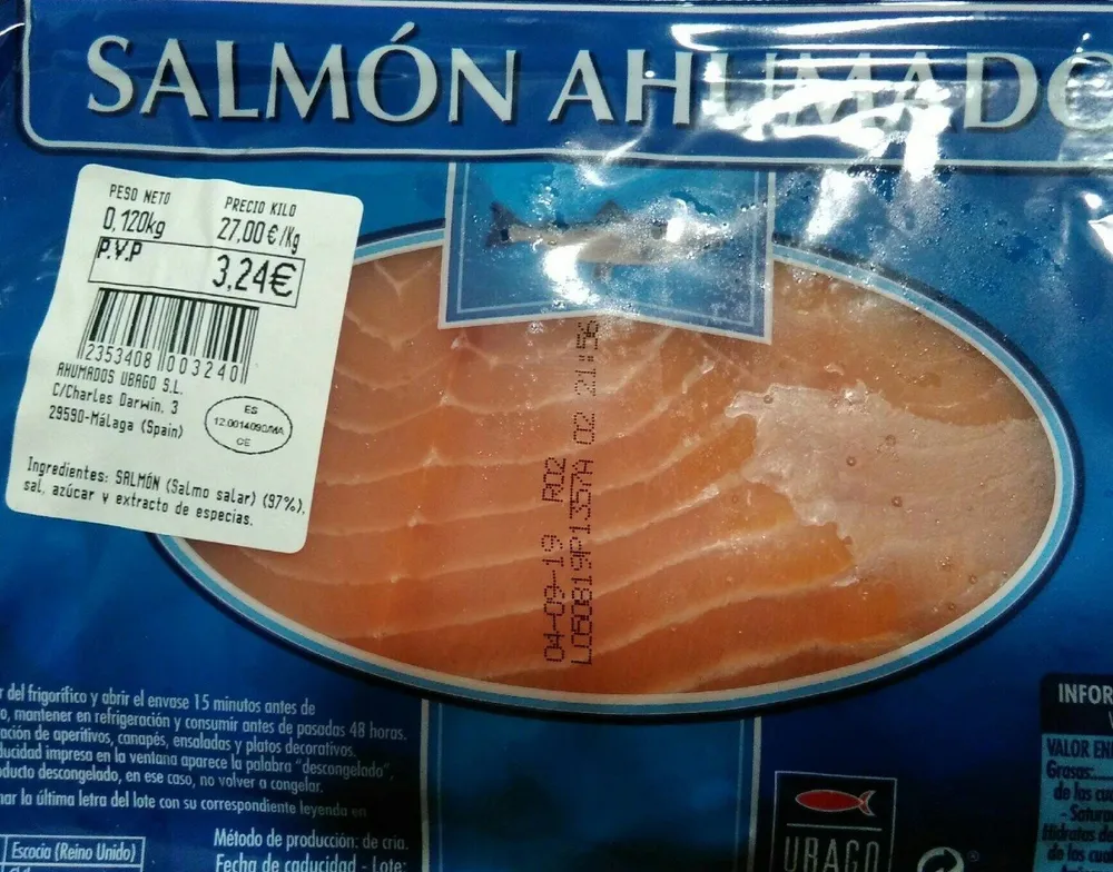 Salmón ahumado