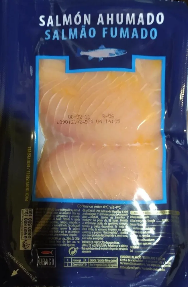 Salmón ahumado