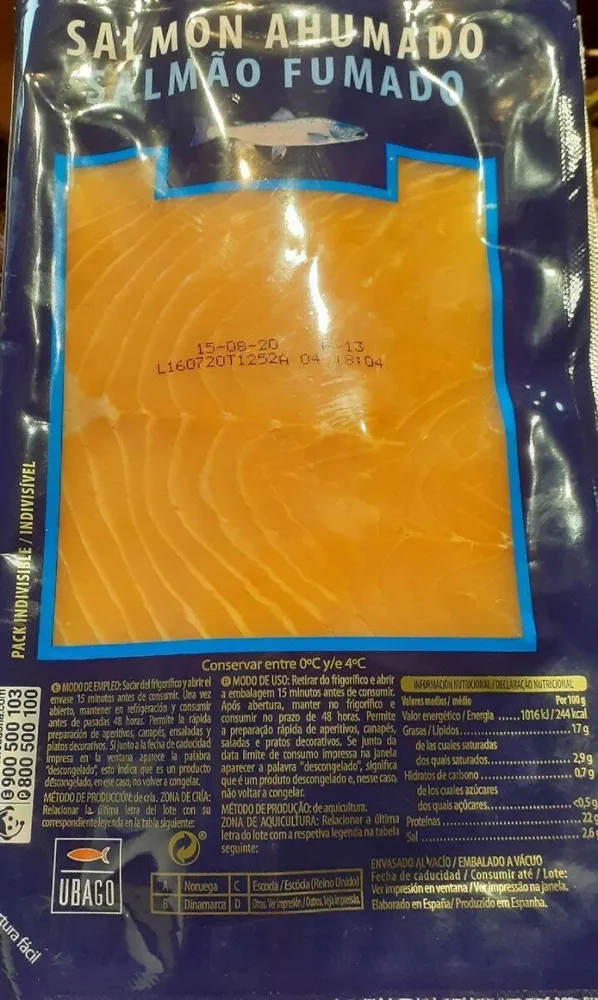 Salmón Ahumado