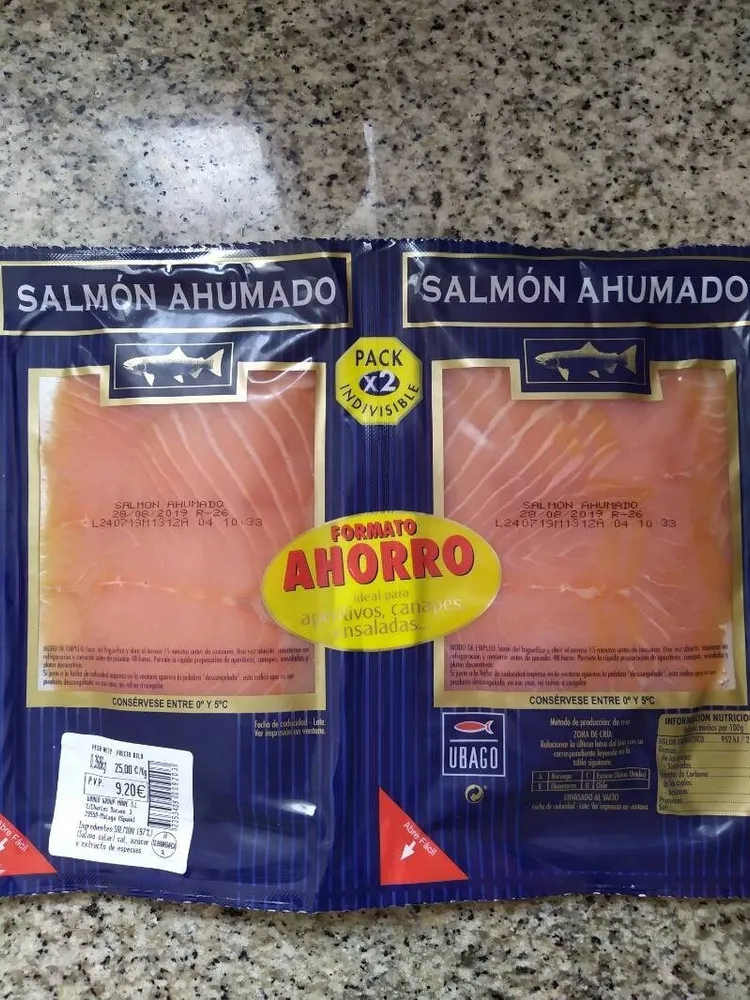 Salmón ahumado
