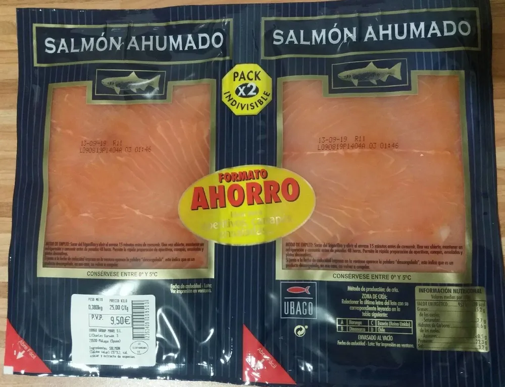 Salmón ahumado