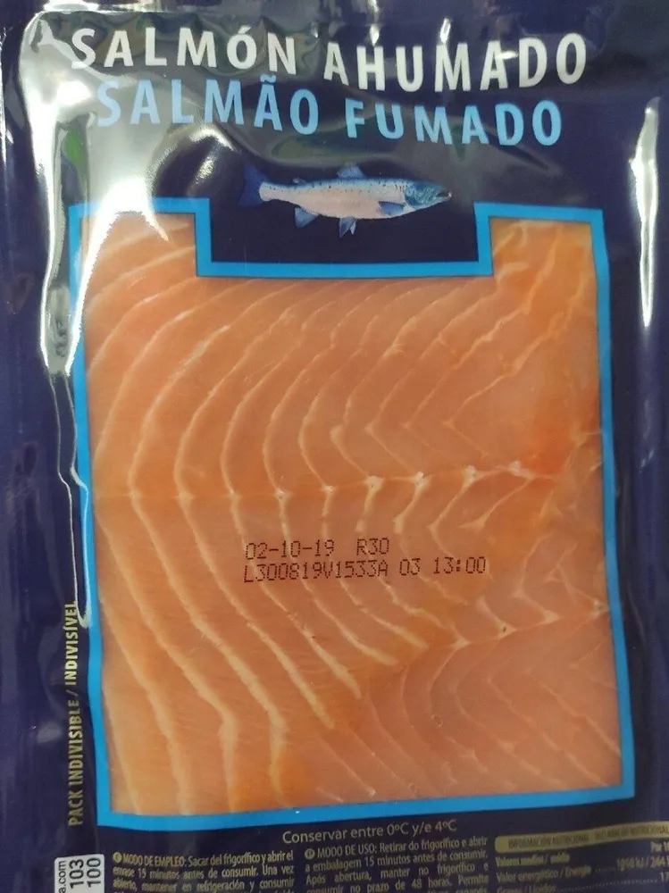 Salmón ahumado