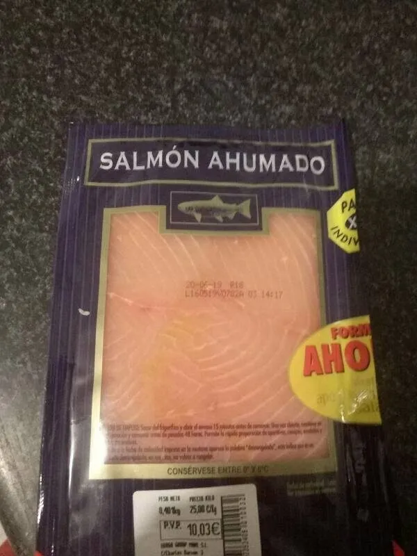 Salmon ahumado
