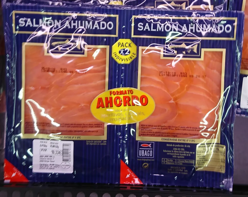 Salmón ahumado