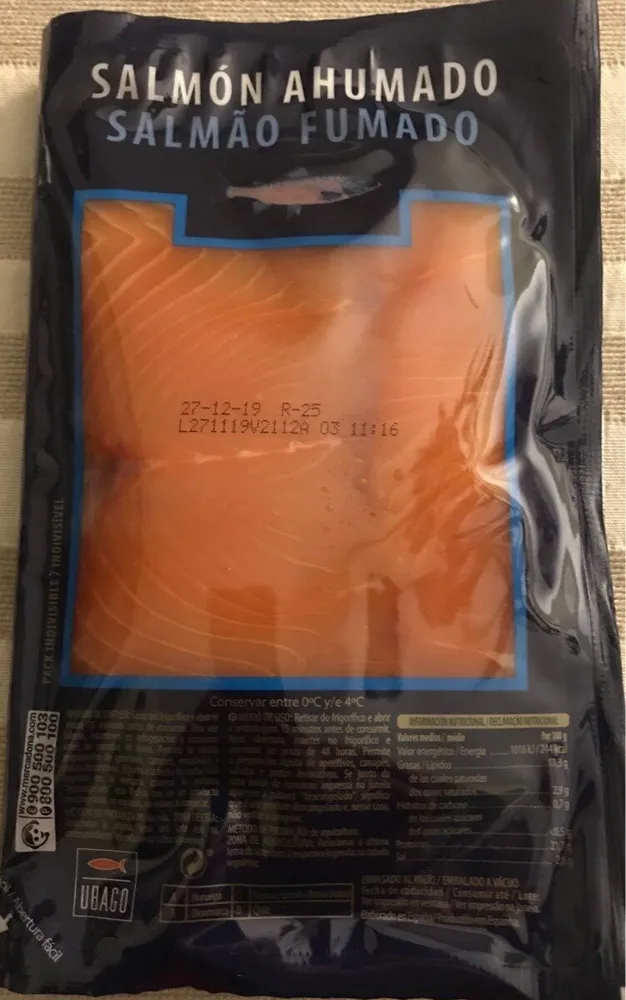 Salmon ahumado