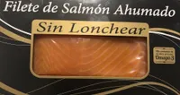 Filete de salmón ahumado sin lonchear