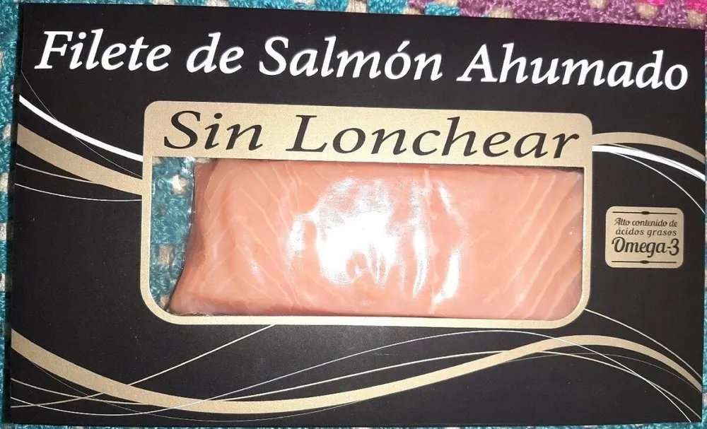 Filete de salmón ahumado sin lonchear
