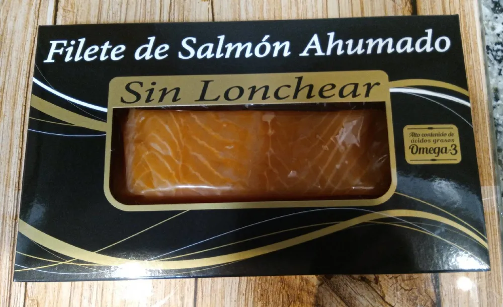 Filete de salmón ahumado sin lonchear
