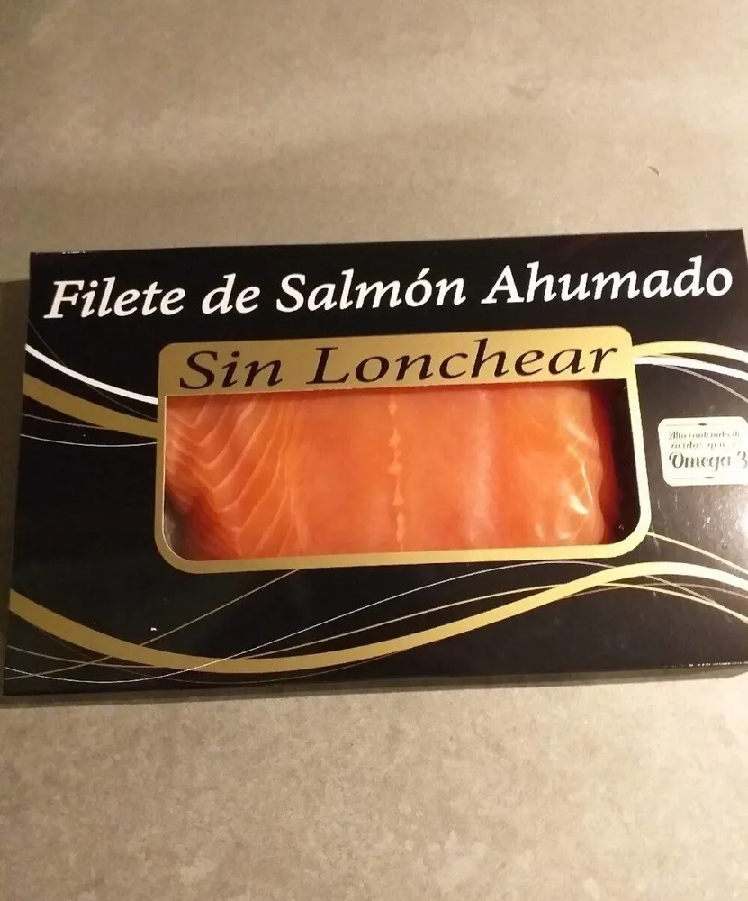 Filete de salmón ahumado