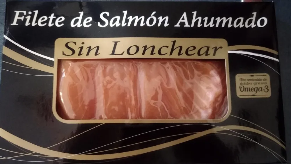 Filete de salmón ahumado sin lonchear