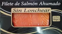 Filete de Salmón ahumado sin lonchear