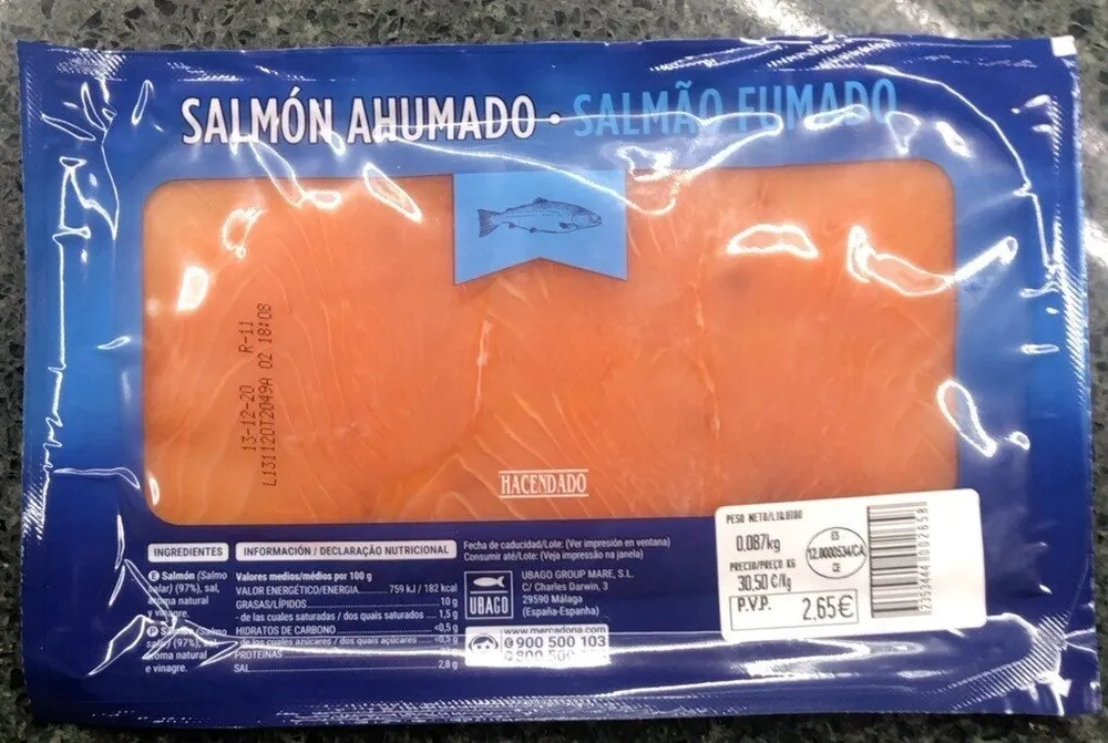 Salmón Ahumado
