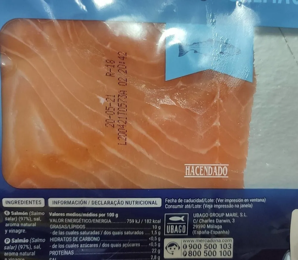 Salmón ahumado