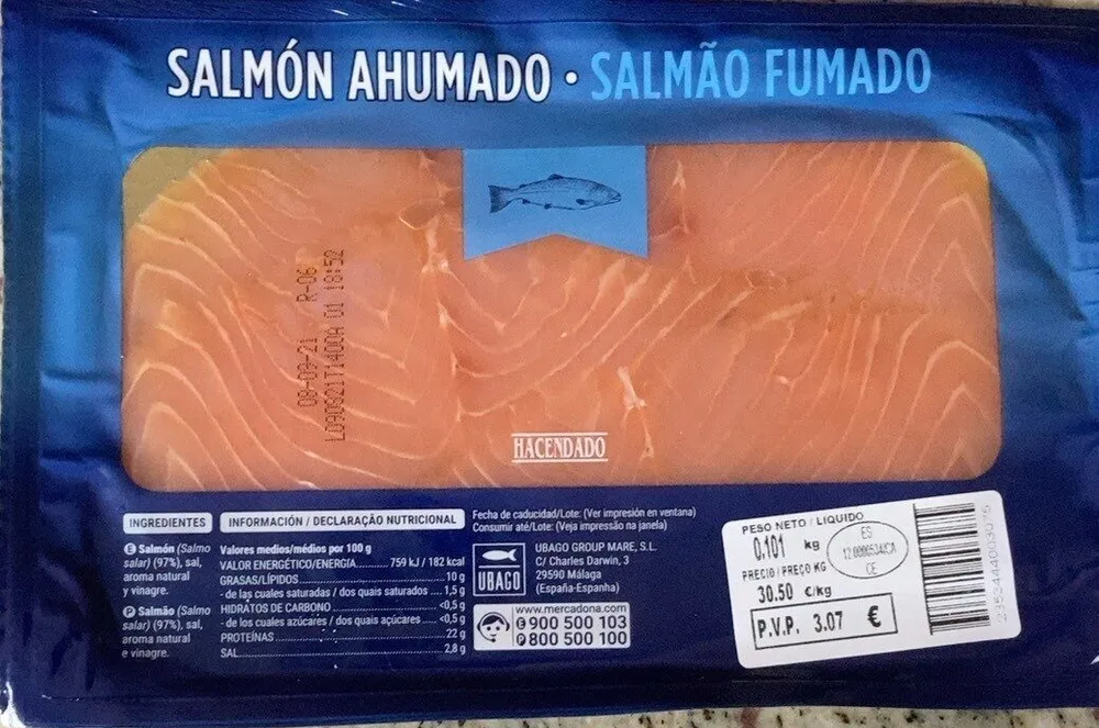 Salmón ahumado