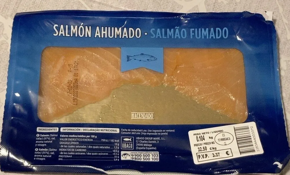 Salmon ahumado